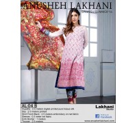 Anusheh Lakhani Summer Lawn 2016 Original - 03 Pcs Suit -AL-04B